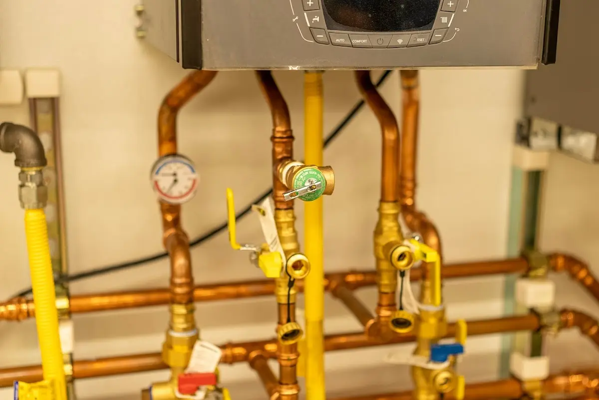 Licensed technician providing Slab Leak Repair for a homeowner in Russell